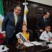 Felicita Toño Astiazarán a niñas y niños del 38 Cabildo Infantil de Hermosillo