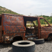 Hallan 9 vehículos abandonados en Culiacán; siete estaban blindados