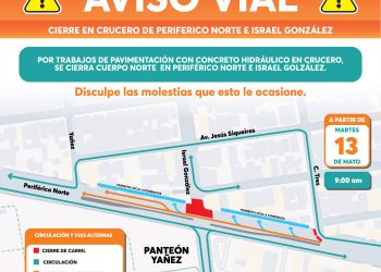 Iniciará Ayuntamiento de Hermosillo rehabilitación de crucero de Periférico Norte e Israel González