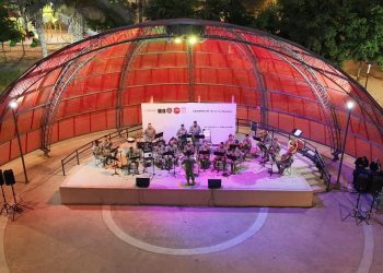 La Banda de Música de la II Región Militar ofreció un concierto con motivo del Día de las Madres en Hermosillo