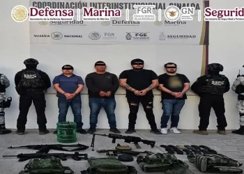Fuerzas federales desarticulan facción de ‘Los Chapitos’ en Culiacán