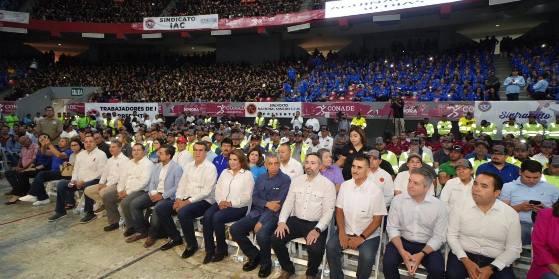 El Diputado Federal Ramón Flores refrenda su compromiso con los derechos laborales en evento del Día del Trabajo