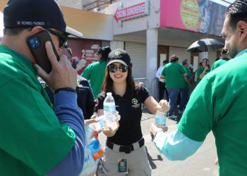 Realiza Protección Civil Sonora Operativo por Desfile del Primero de Mayo