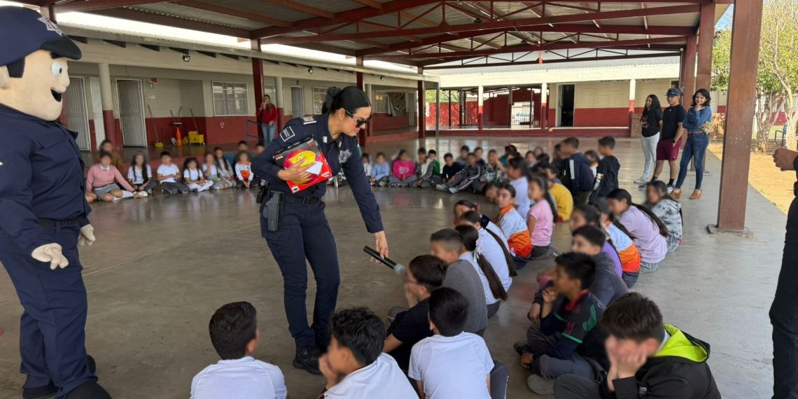 Gobierno de Sonora promueve cultura de la paz entre la niñez de Yécora: SSP