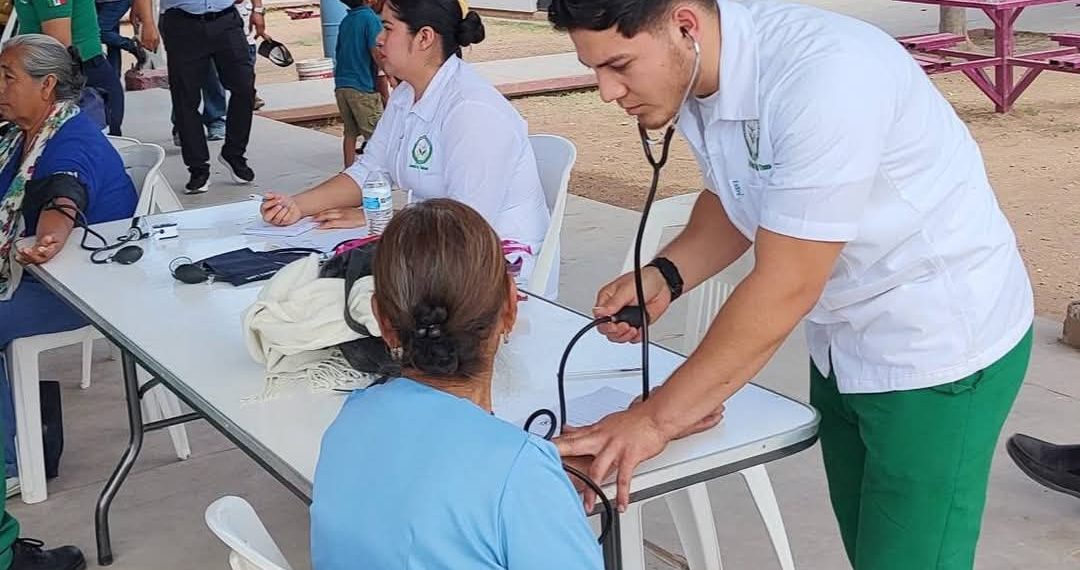 Realiza Gobierno de Sonora jornada de salud en comunidades del Valle del Mayo: UTE Etchojoa