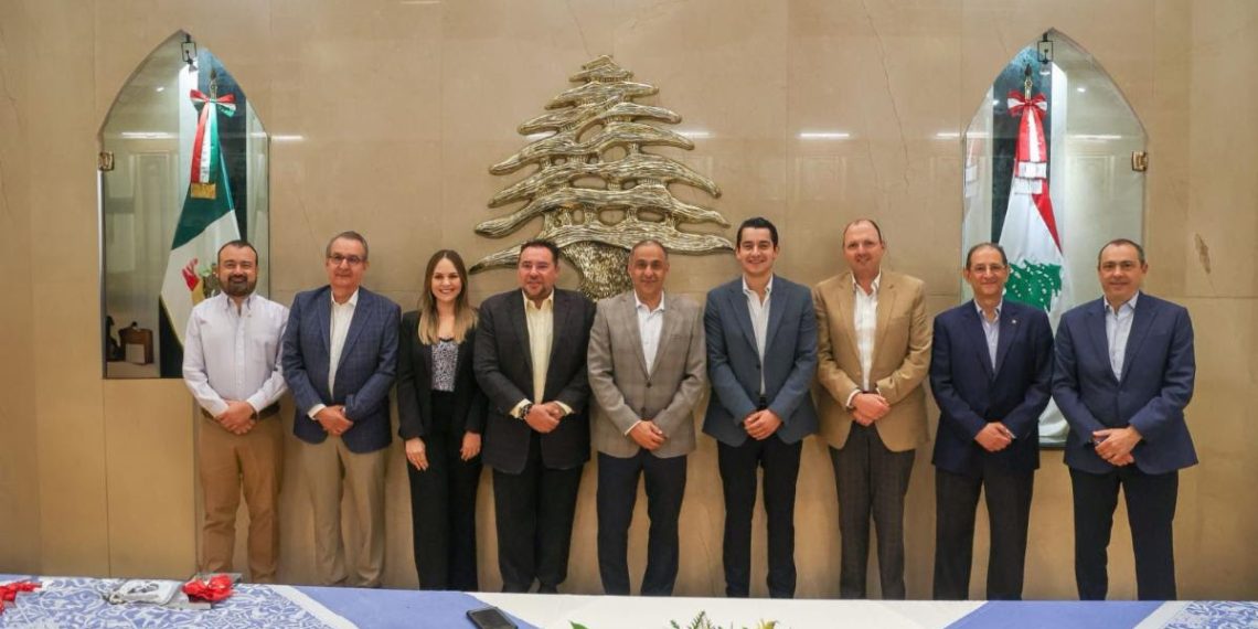Gobierno de Sonora fortalece lazos para el desarrollo económico con la Mesa Directiva del Centro Libanés de México