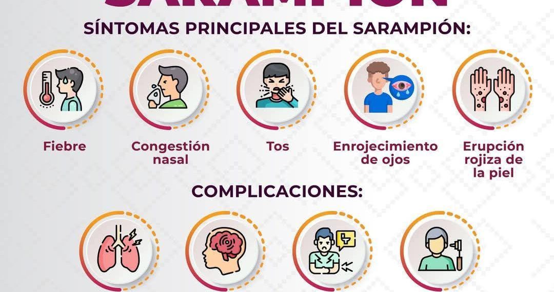 Gobierno de Sonora refuerza llamado a vacunar contra el sarampión