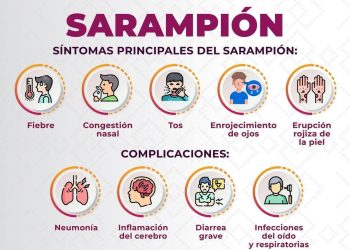 Gobierno de Sonora refuerza llamado a vacunar contra el sarampión