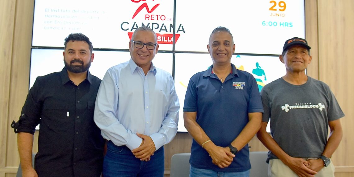 Invita Instituto del Deporte a participar en el “Reto de la Campana” el domingo 29 de junio