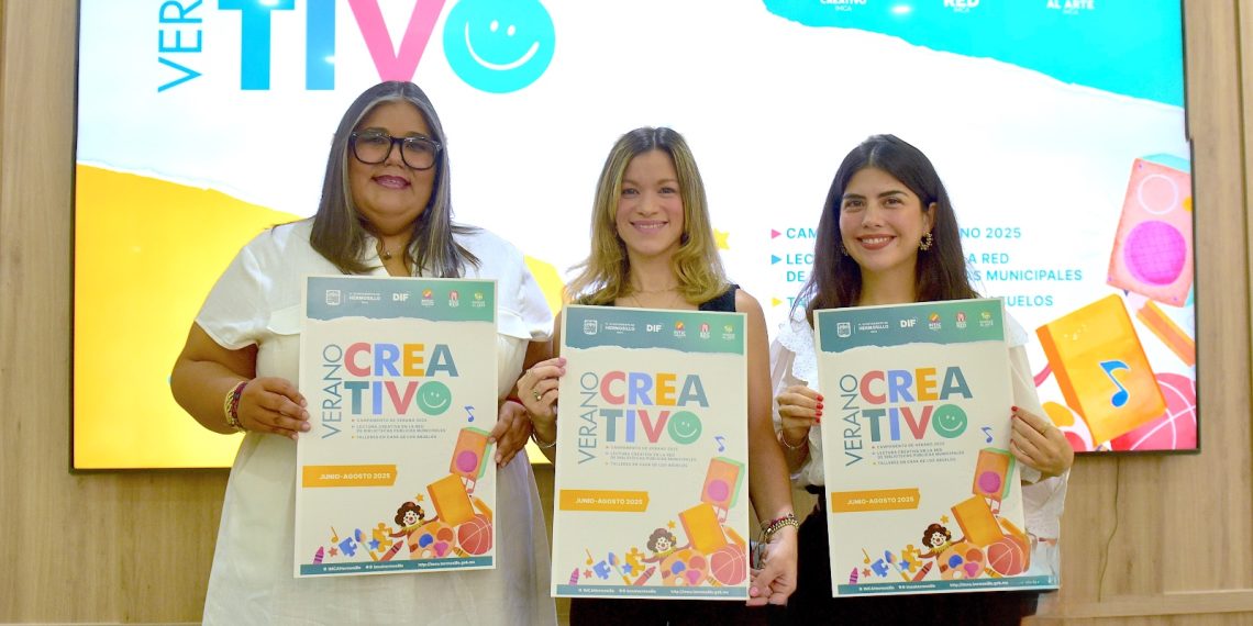 Lanza Ayuntamiento de Hermosillo programa Verano Creativo