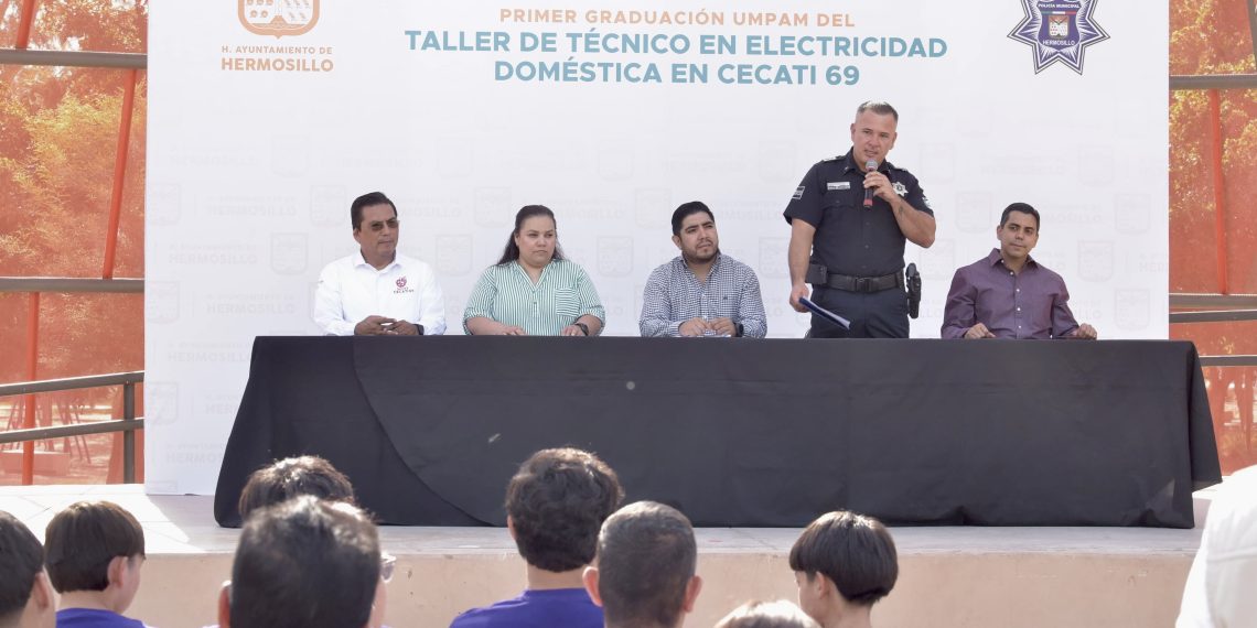 Promueve Ayuntamiento de Hermosillo oportunidades de capacitación a adolescentes infractores