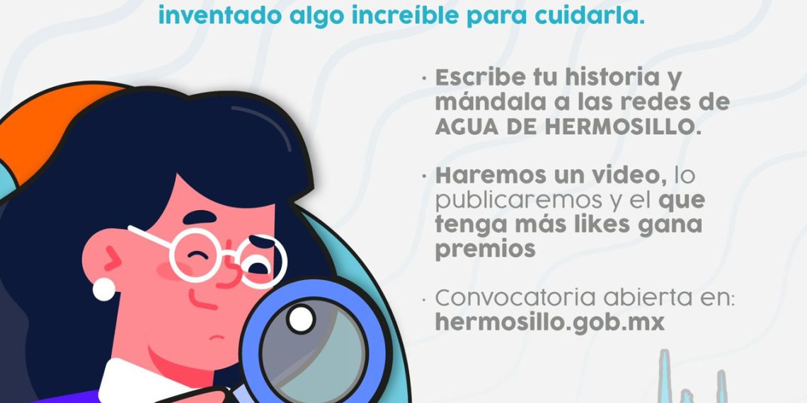 Se Busca al creativo del Mes, a quien hace cosas extraordinarias para ahorrar el Agua