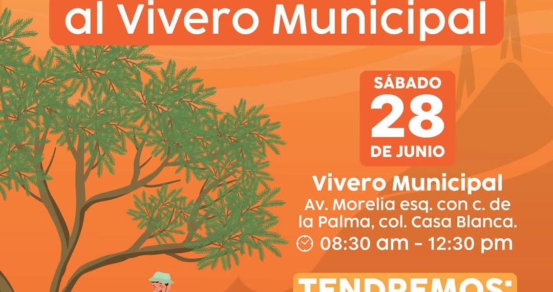 Se donarán árboles nativos el próximo sábado en el Vivero Municipal de Hermosillo