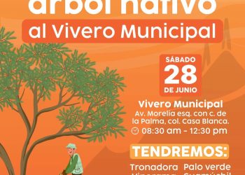 Se donarán árboles nativos el próximo sábado en el Vivero Municipal de Hermosillo