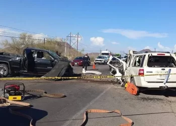 Investiga FGJES accidente en la Costa de Hermosillo con personas fallecidas