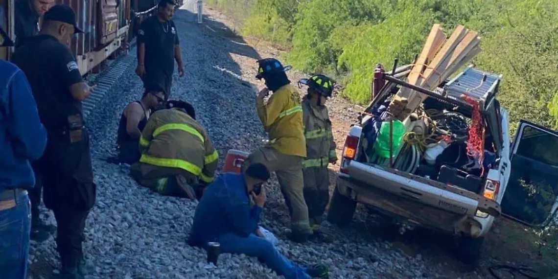 Accidente en vías del tren deja saldo de dos lesionados en Empalme