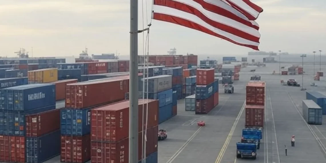 Aranceles de Trump ‘ponen el pie’ a empresas de EU: Importaciones en puerto de Los Ángeles caen 19%