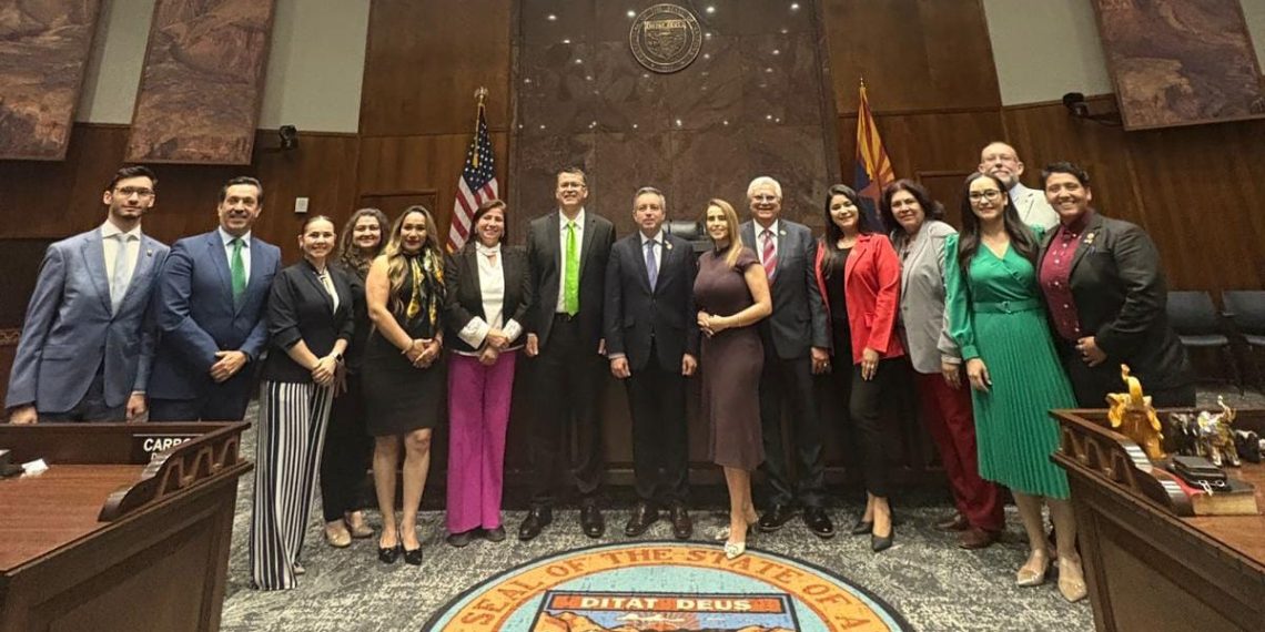 Dialogan legisladores del Congreso de Sonora y de Arizona sobre comercio y desarrollo regional