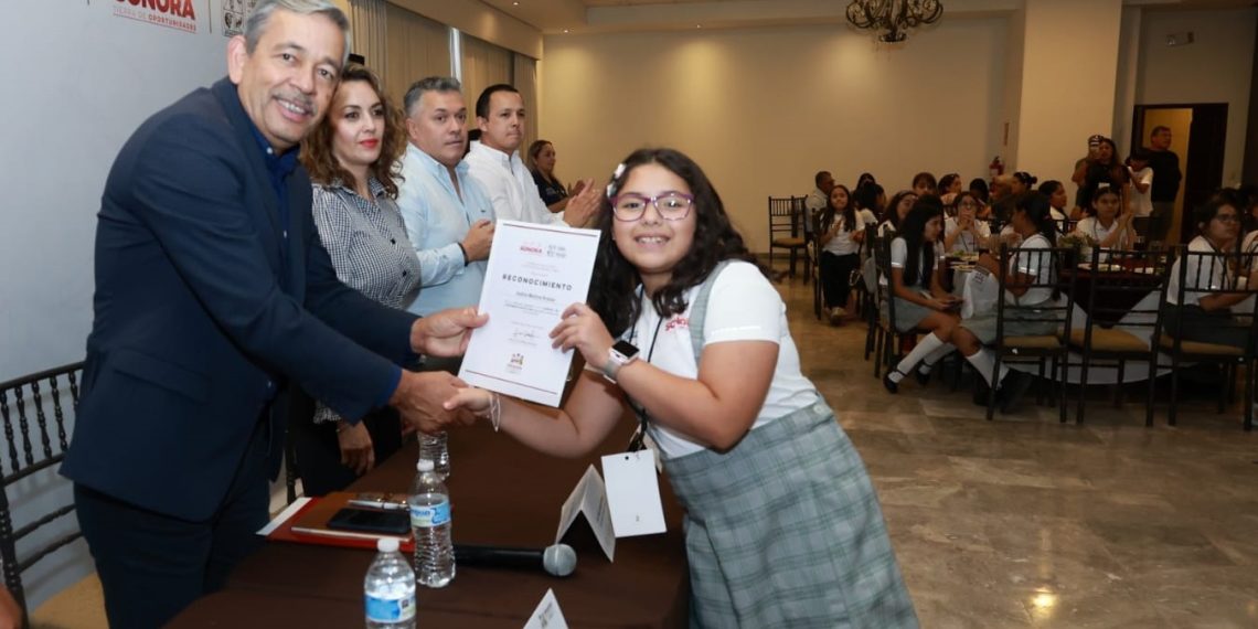 Reconoce Gobierno de Sonora a participantes de la Olimpiada del Conocimiento Infantil 2025: SEC