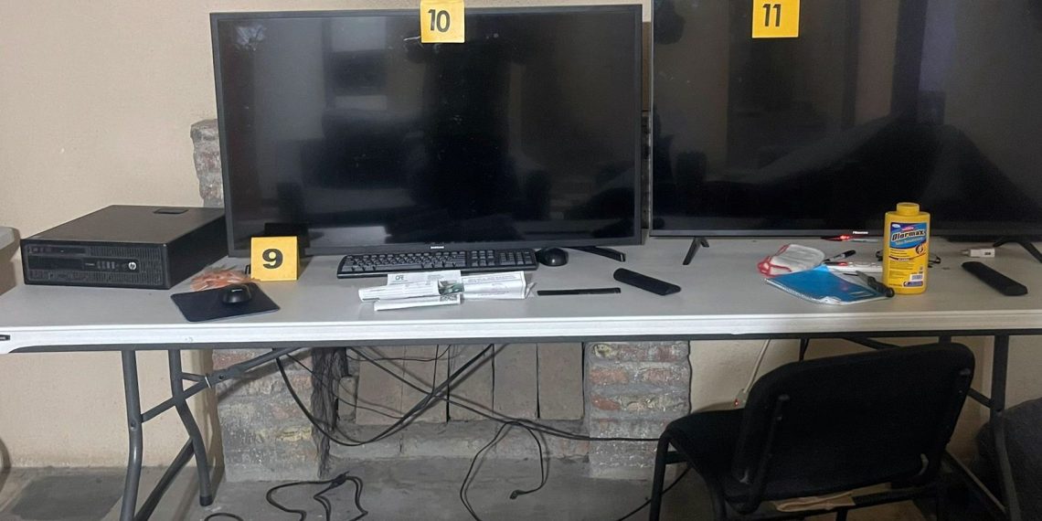 Aseguran en San Luis Río Colorado armamento, droga y equipo de vigilancia para “halconeo”