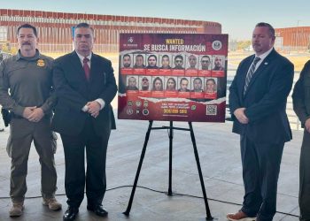 Refuerzan cooperación binacional con nueva lista de objetivos del programa “Se Busca Información” en Yuma, Arizona