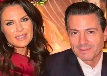 Peña Nieto y su novia Simona Sorakaite reaparecen en Madrid