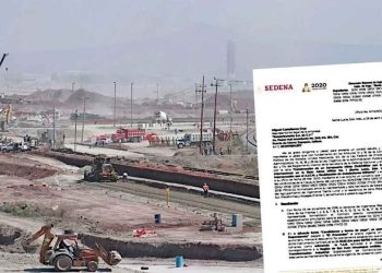 Compró Sedena diésel robado para construir AIFA