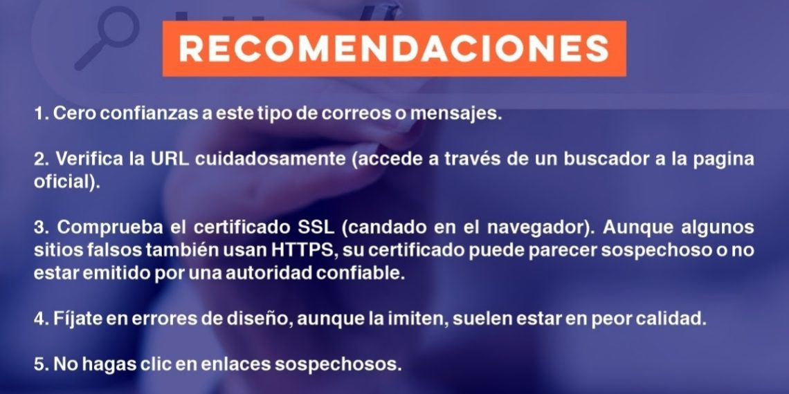 Alerta Gobierno de Sonora por páginas espejo para cometer fraude