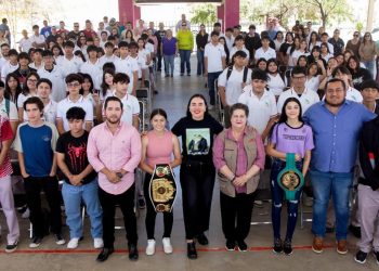 Gobierno de Sonora entrega equipamiento a Cecyte plantel Pueblitos