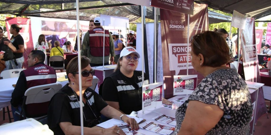 Gobernador Durazo lleva feria de servicios gratuitos “Sonora Atiende” a Altares