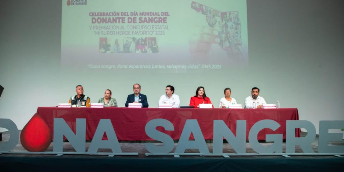 Gobierno de Sonora promueve la donación voluntaria de sangre como un acto de esperanza y solidaridad