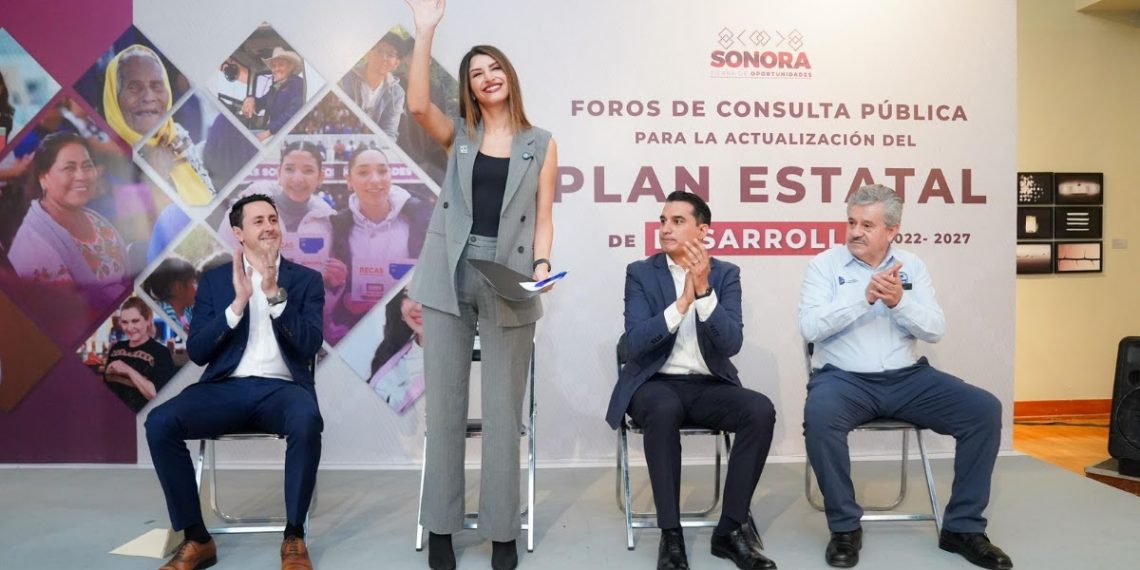 Gobernador Durazo fortalece Plan Estatal de Desarrollo con enfoque de bienestar social y justicia: Paulina Ocaña