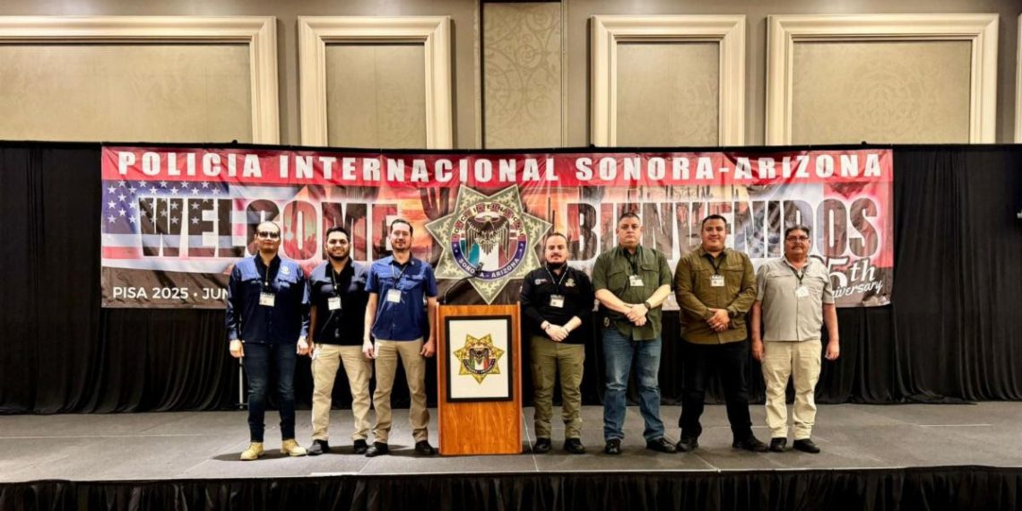 Gobierno de Sonora participa en la Conferencia de Policía Internacional Sonora-Arizona: CEPC