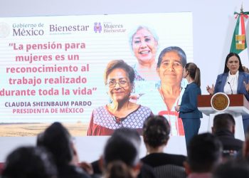 En 2025, la meta de la Pensión Mujeres Bienestar es beneficiar a 3.2 millones de mujeres de 60 a 64 años