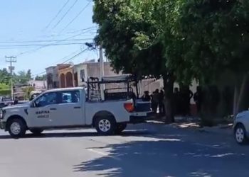 Muere sujeto en ataque armado en colonia Faustino Félix de Cajeme