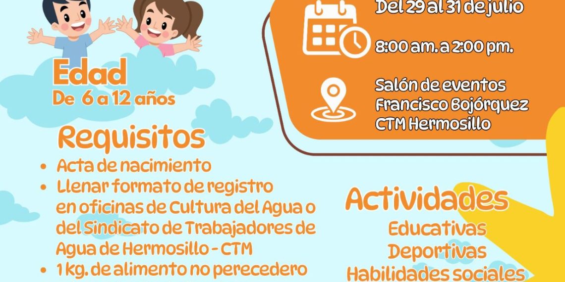 Este verano, niñas y niños vivirán el Campamento CUIDA 2025