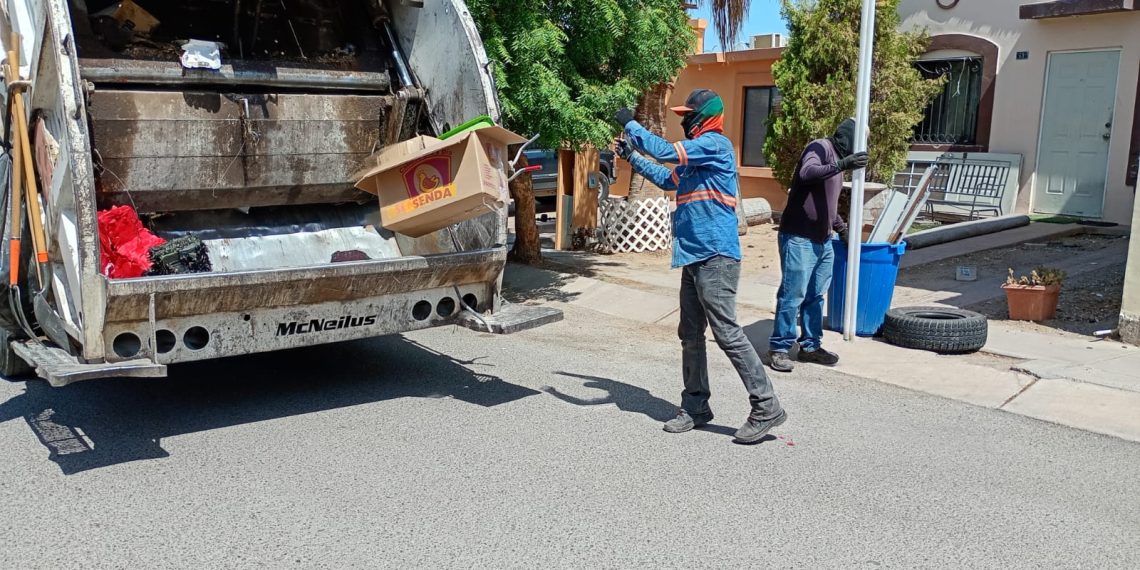 Recolecta Ayuntamiento de Hermosillo mil 100 toneladas en acciones de descacharre en lo que va del año