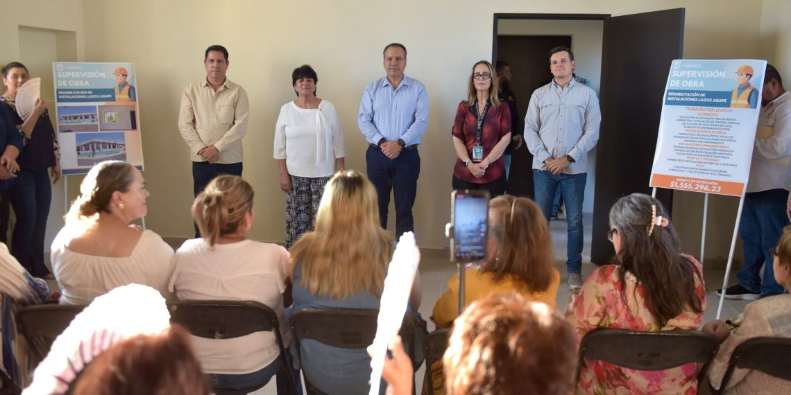 Rescata Toño Astiazarán edificio donde se atienden a mujeres víctimas de violencia