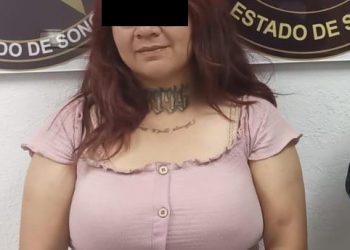 FGJES localiza y asegura a prófuga de la justicia estadounidense en San Luis Río Colorado