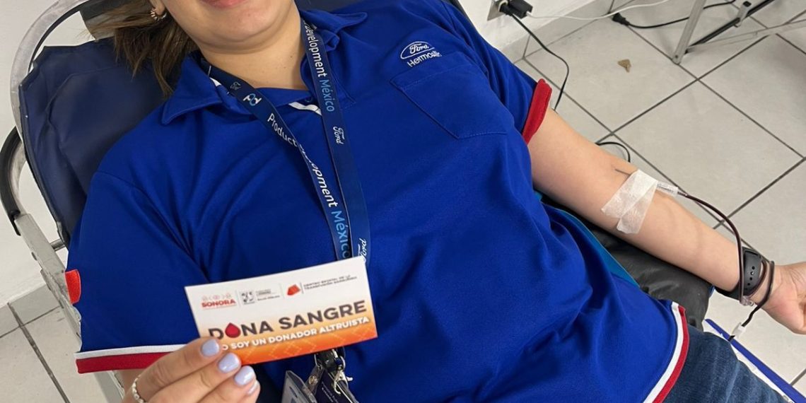 Gobierno de Sonora promueve cultura de donación de sangre para salvar vidas