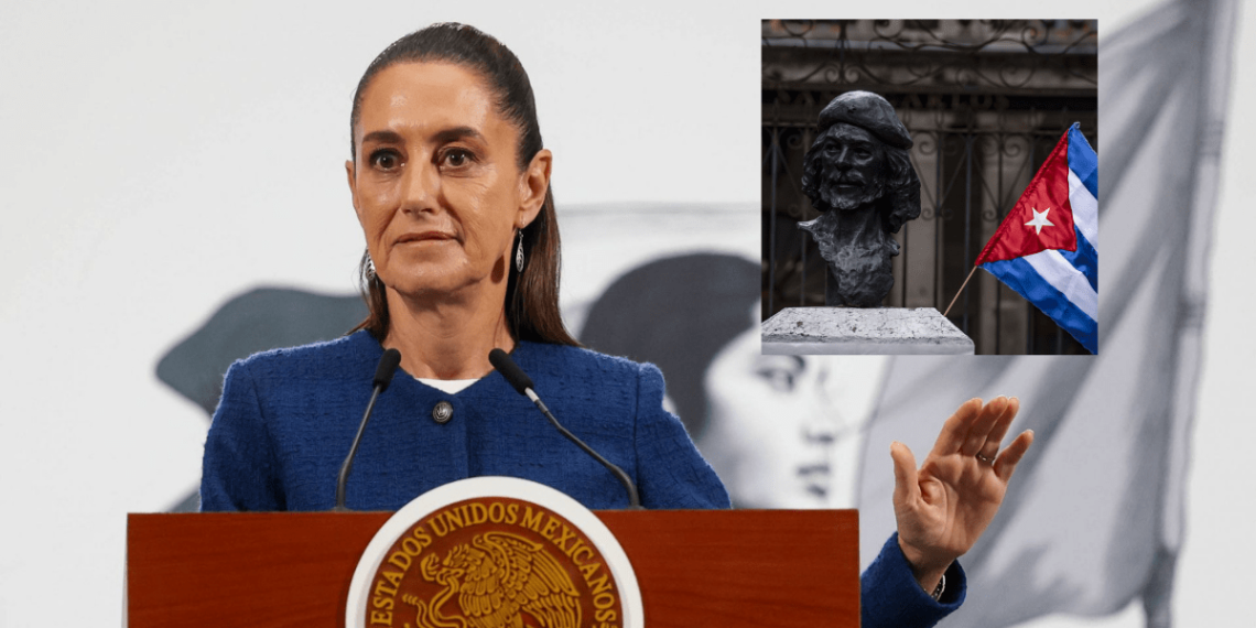 “Es un acto de intolerancia e hipocresía” retiro de escultura de Fidel Castro y Ernesto “Che” Guevara: Sheinbaum Pardo