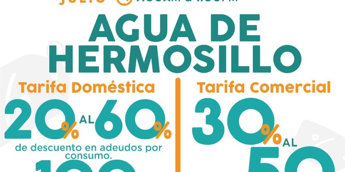 Lleva Aguah Jornada de Descuentos a módulo del Camino del Seri este jueves 17 de julio