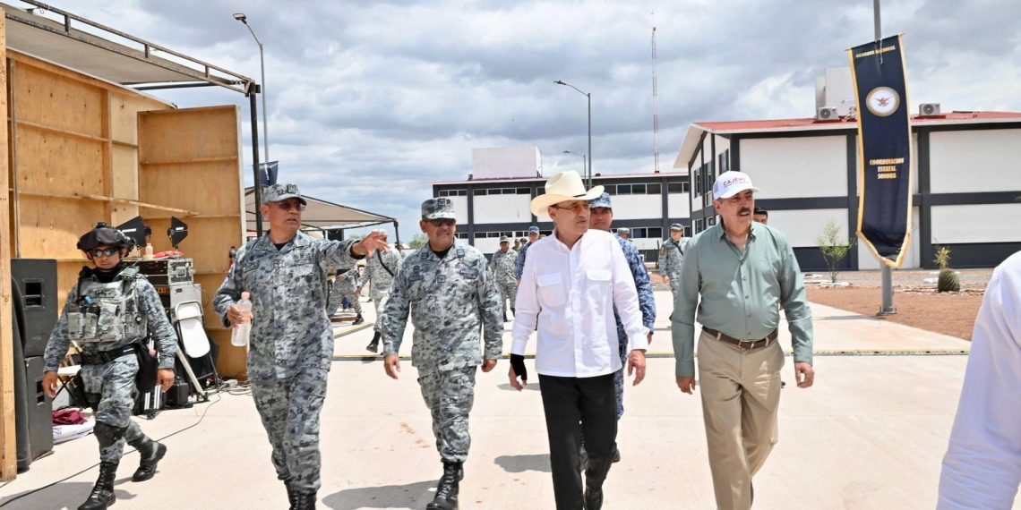 Gobernador Durazo inaugura instalaciones de la Guardia Nacional en Cajeme; suman 19 en Sonora