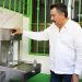Inaugura Javier Lamarque bebedero público en edificio de Oomapasc