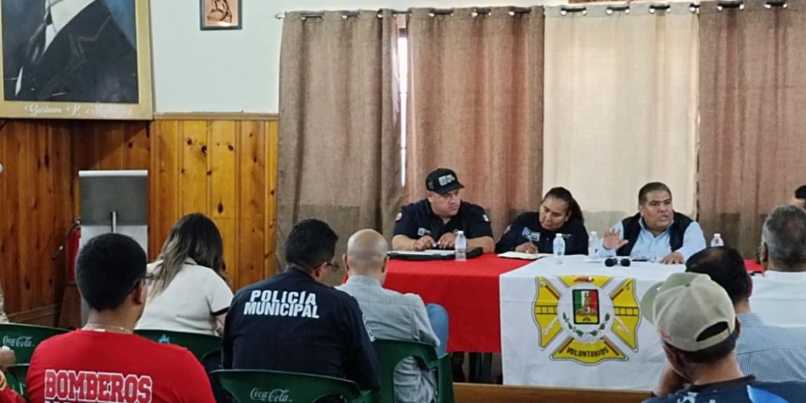 Trabajan en conjunto para proteger a la población de Nogales en temporada de lluvias