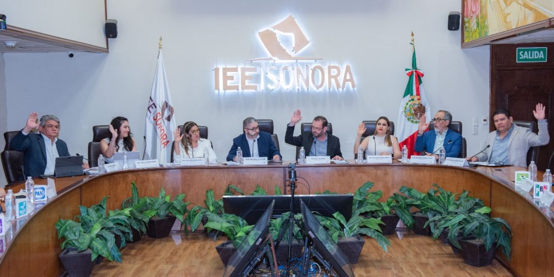 Aprueba IEE Sonora ejecución de sanciones económicas a partidos políticos por irregularidades en sus informes de ingresos y gastos