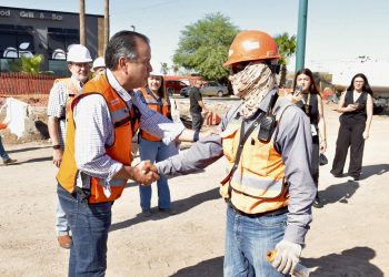 Destaca Toño Astiazarán calidad y seguridad en obra de paso desnivel de Colosio y Solidaridad