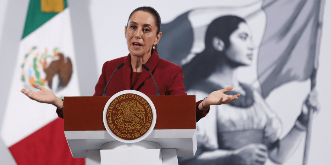 Asegura Sheinbaum que no hay nerviosismo en el sistema financiero mexicano