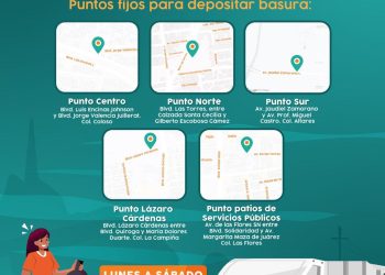 Cuenta Ayuntamiento de Hermosillo con cinco Puntos de Transferencia para depósito de basura