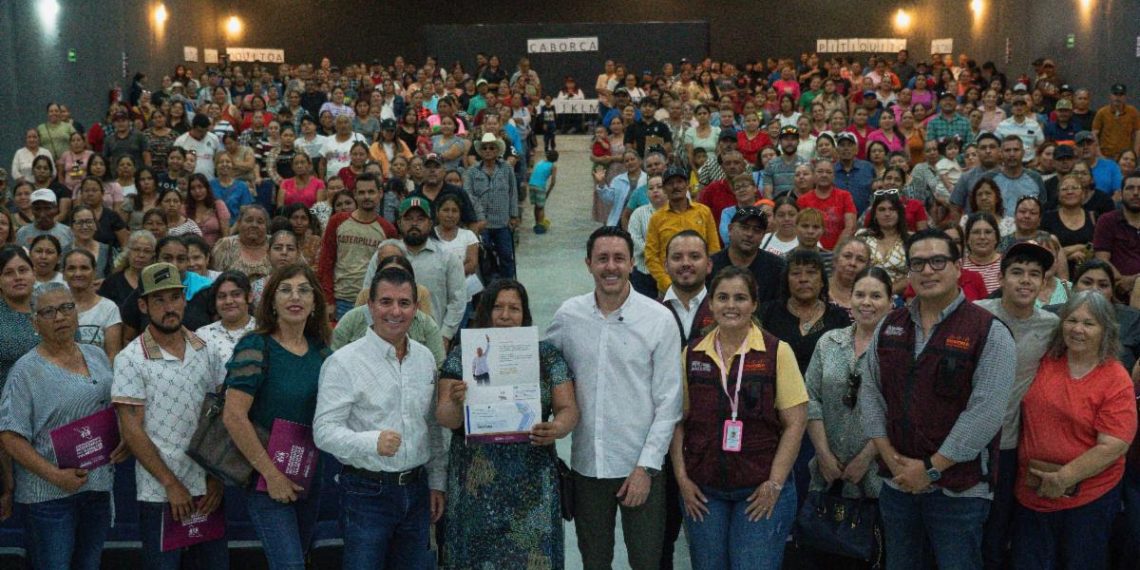 Gobierno de Sonora beneficia a más de 1,400 familias del noroeste del estado con apoyos económicos